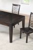 Ally - 5 Piece Dining Set - Dark Brown