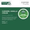 Green Mountain Coffee Roasters Caramel Vanilla Cream, Single Serve Keurig K-Cup Pods, Light Roast, 96 Count