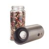 Electric Salt Pepper Grinder USB Rechargeable Pepper Mill Adjustable Coarseness Automatic Spice Milling Machine Kitchen Tool