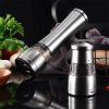 Multi Functional Manual Pepper Mill Convenient Stainless Steel Grinding Bottle Black Pepper Adjustable Grinder Condiment Tool